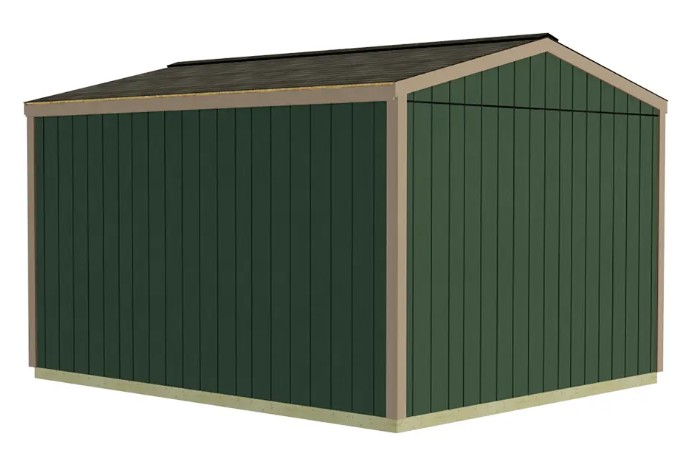 Best Barns 10 x 12 Foot Handmade Haven Wood Shed