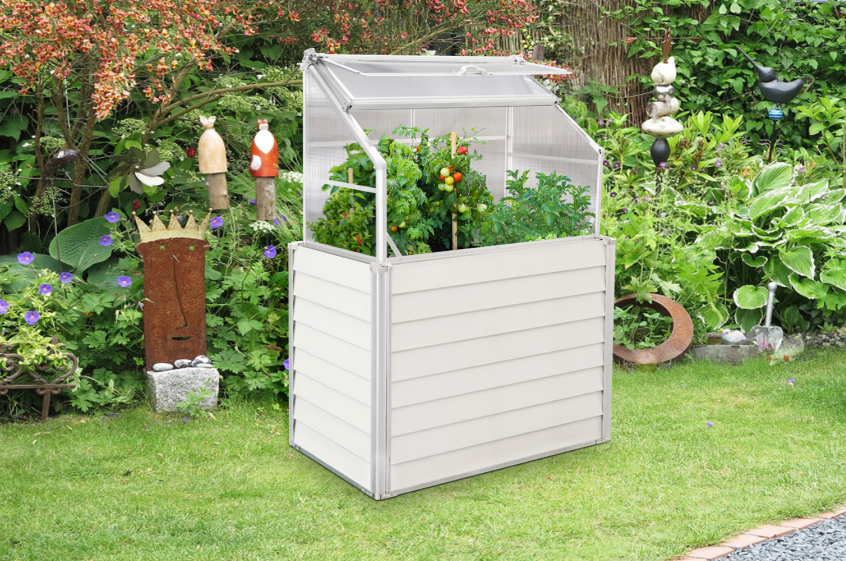 Hanover 5.5 Foot Raised Garden Bed Greenhouse