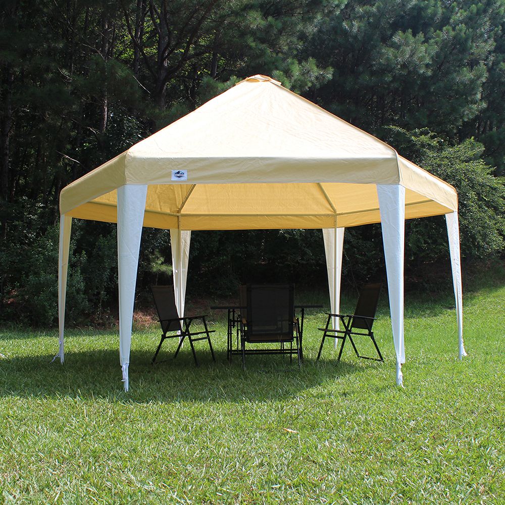 King Canopy 13 x 13 Foot Hexagonal Canopy
