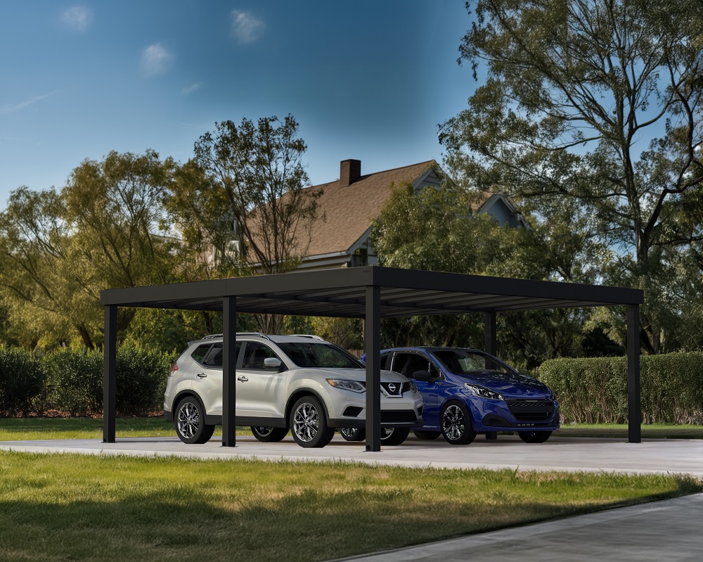 Palram-Canopia 20 x 20 Foot Oslo Carport