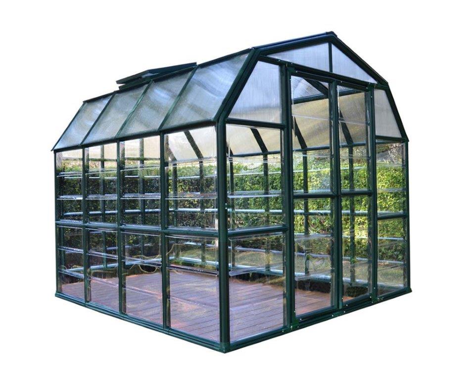 Palram - Canopia 8 x 8 Grand Gardener Greenhouse