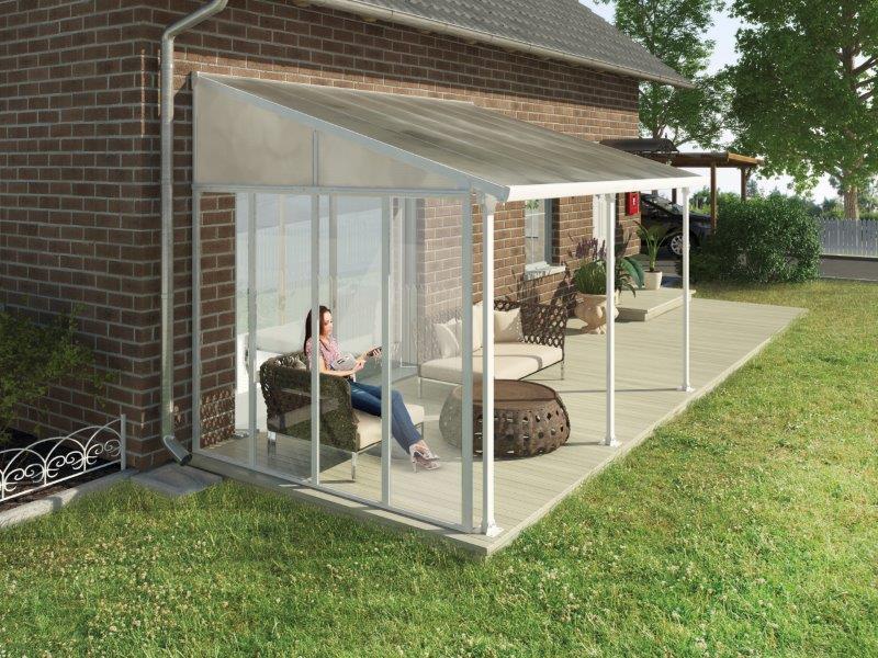Palram - Canopia Sidewall for Feria 10 Foot Patio Covers
