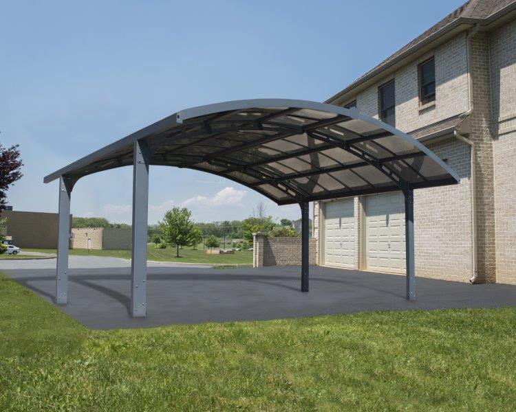 Palram - Canopia Arch-Style Arizona Breeze Double Carport