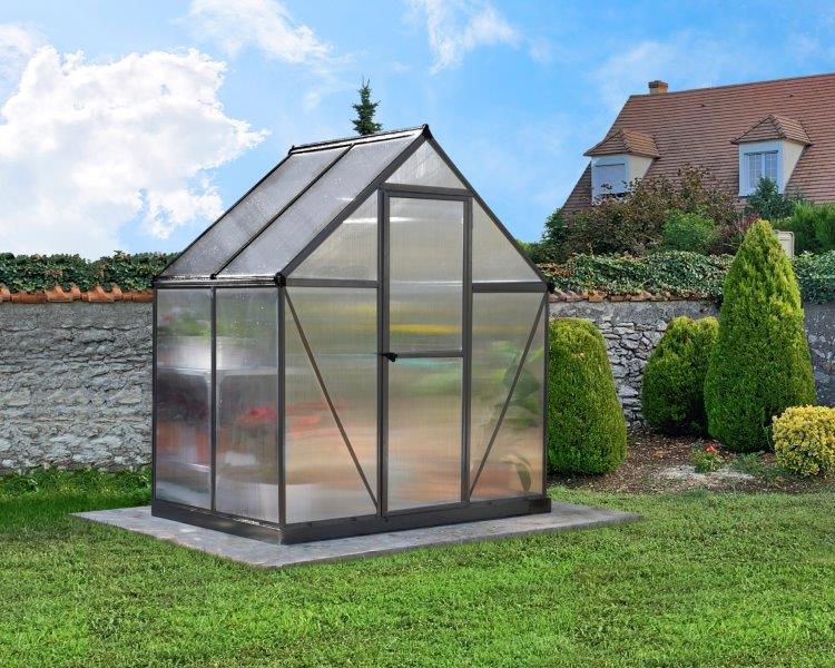 Palram - Canopia Grey Mythos 6 x 4 Greenhouse