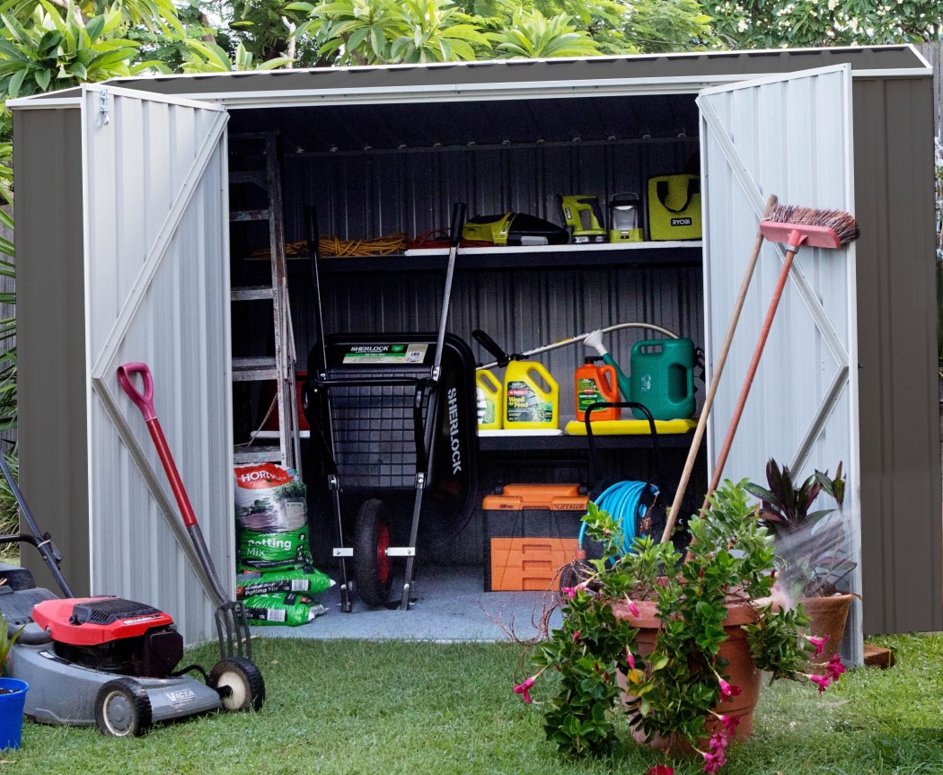Absco Premier 10 x 5 Foot Rectangular Metal Storage Shed