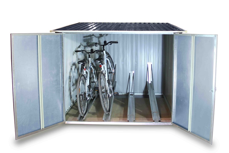 DuraMax 6 x 6 Metal Bicycle Lean-To Shed Kit