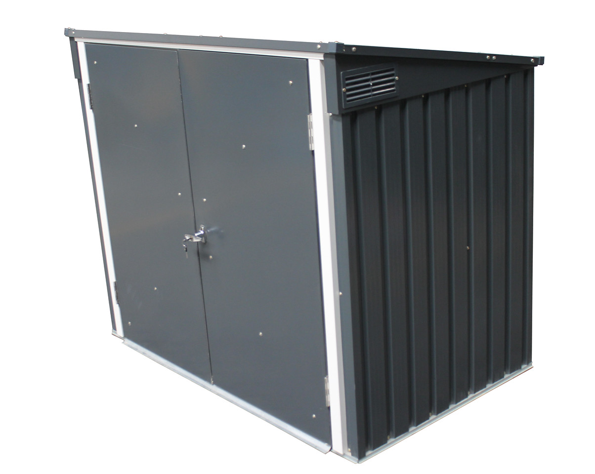DuraMax 5 x 3 Metal Trash Bin Lean-To Shed Kit
