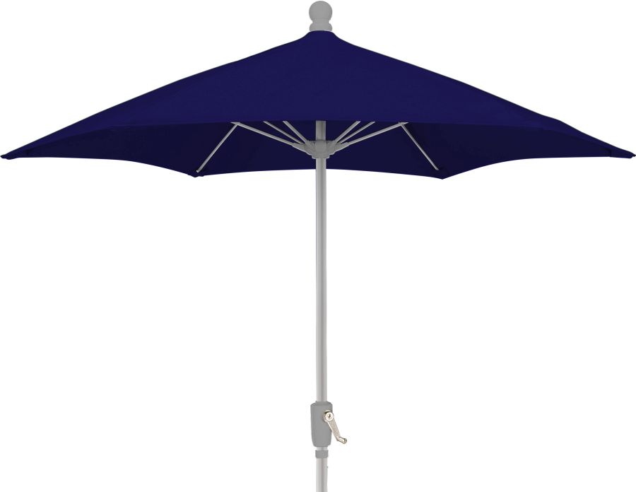 Fiberbuilt 7.5 Foot Hexagon Home Patio Umbrella with Acrylic Canopy