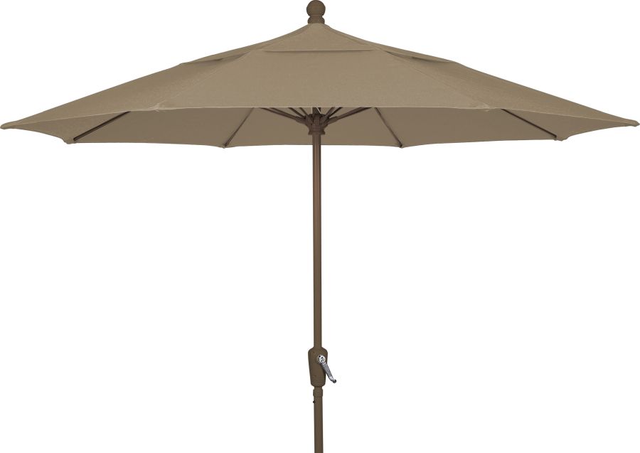Fiberbuilt 9 Foot Octagonal Home Patio Umbrella with Acrylic Canopy