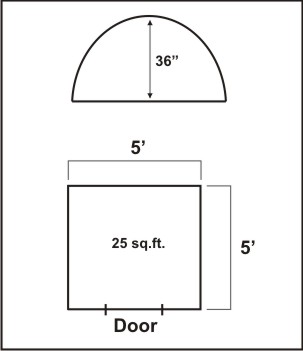 Cooper 1 Dome Backpacking Tent