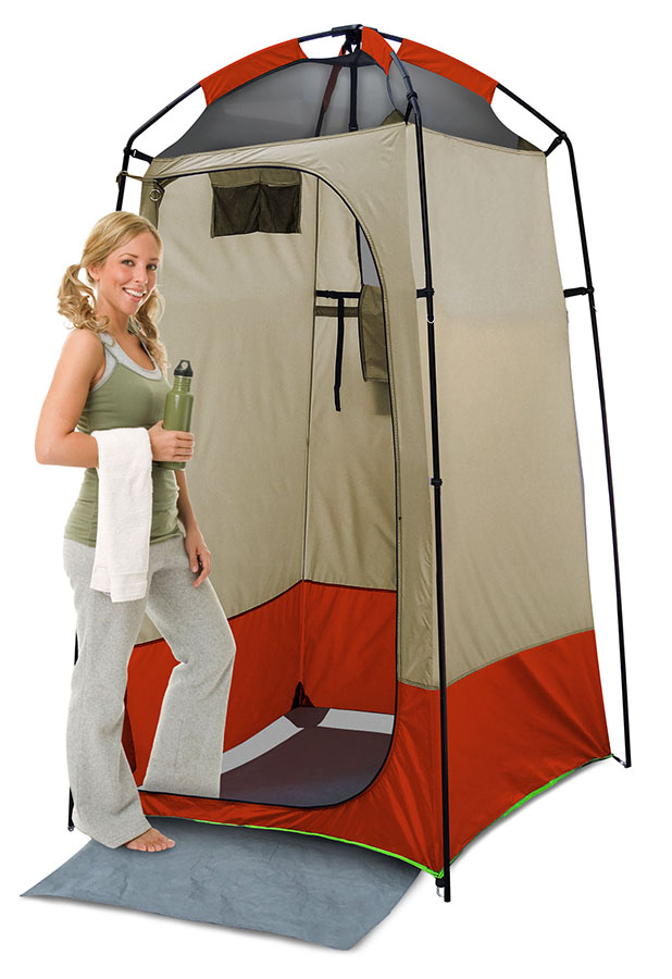 Gigatent ST 001D Stinky Pete Deluxe 4' x 4' Shower and Changing Tent