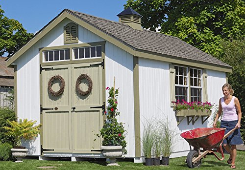 Little Cottage Co. 8 x 12 Colonial Williamsburg Storage Shed Precut Kit