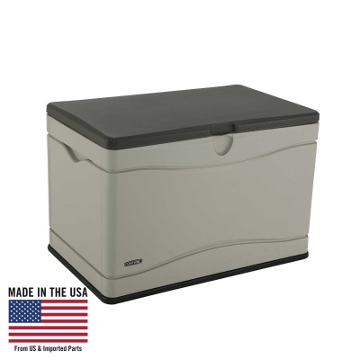 Lifetime Heavy-Duty Outdoor Storage Deck Box - 80 Gallon