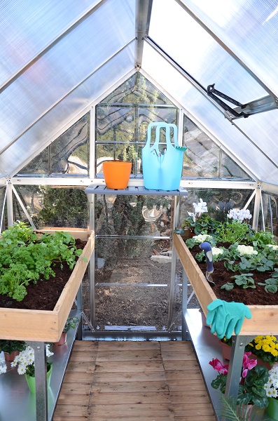 Palram - Canopia Hybrid 6 x 10 Greenhouse - 701618