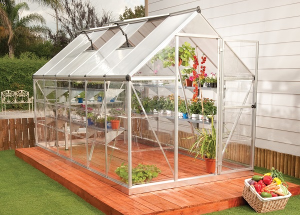 Palram - Canopia Hybrid 6 x 14 Greenhouse - 701788
