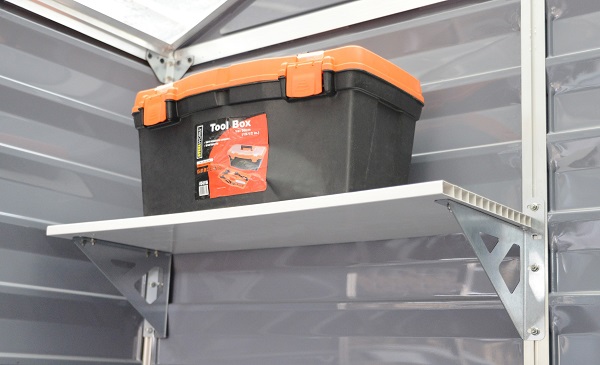 Palram - Canopia SkyLight Storage Shed Shelf Kit