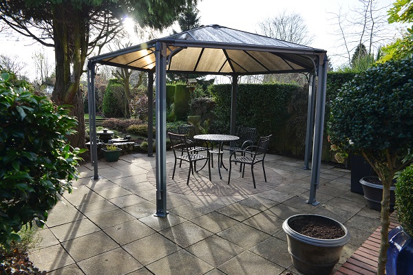 Palram - Canopia Monaco Hexagon Garden Gazebo - 702563
