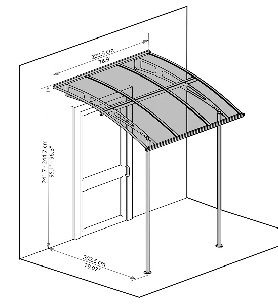 Palram - Canopia Vega 2000 Awning - 703399