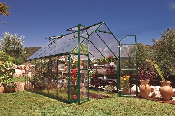 Palram - Canopia Balance 8 x 12 Hobby Greenhouse - 703489