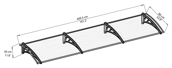 Palram - Canopia Neo 4050 Awning - 703856
