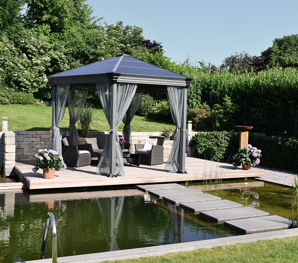 Palram - Canopia Roma Gazebo 6-Piece Netting Set - 703986