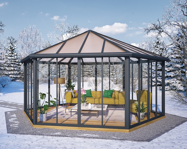 Palram - Canopia Garda Garden Gazebo - 704467