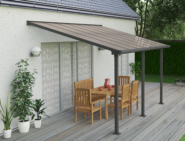 Palram - Canopia Olympia 10 x 14 Patio Cover - 704573