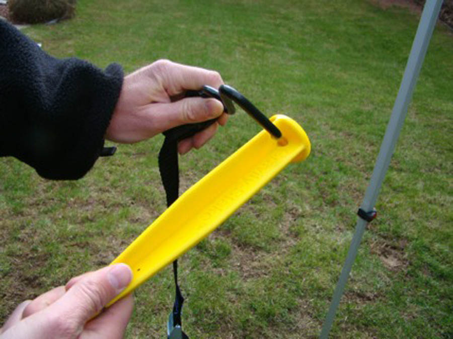 Undercover Canopy Gravity Stakes Anchoring Kit (Set of Four Stakes)