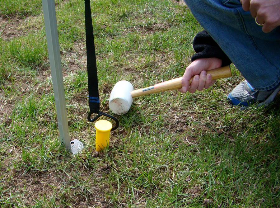 Undercover Canopy Gravity Stakes Anchoring Kit (Set of Four Stakes)