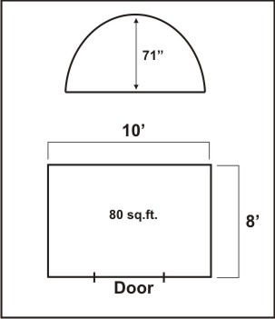 Cooper 3 Dome Backpacking Tent