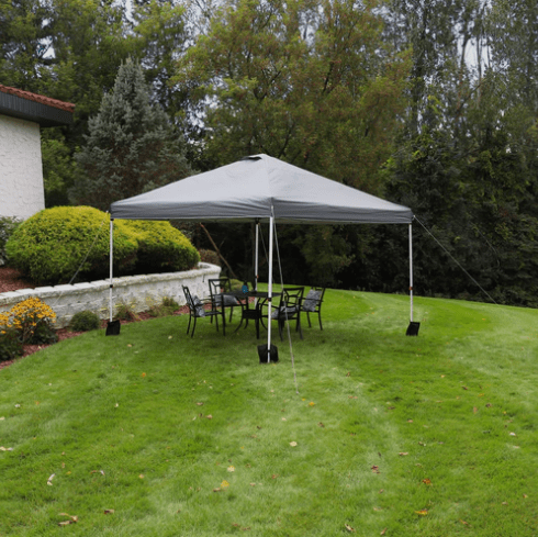 Sunnydaze 12 x 12 Foot Premium Pop-Up Canopy with Rolling Carry Bag