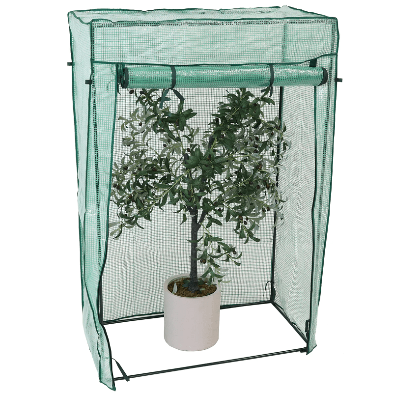 Sunnydaze Deluxe Potted Plant and Tomato Plant Greenhouse