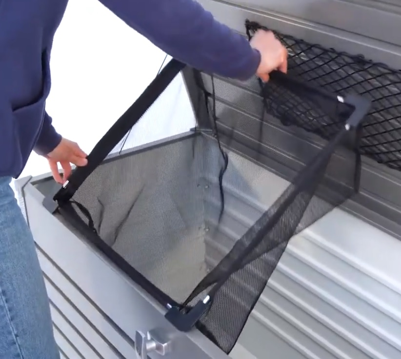 Biohort 26 Inch Type A Suspension Basket for Outdoor Storage Boxes