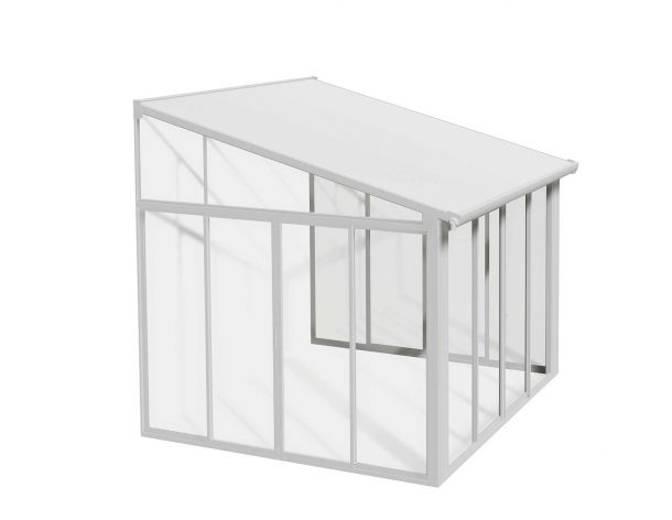 Canopia 10 x 10 Foot Sanremo Solarium Patio Kit with Screen Doors