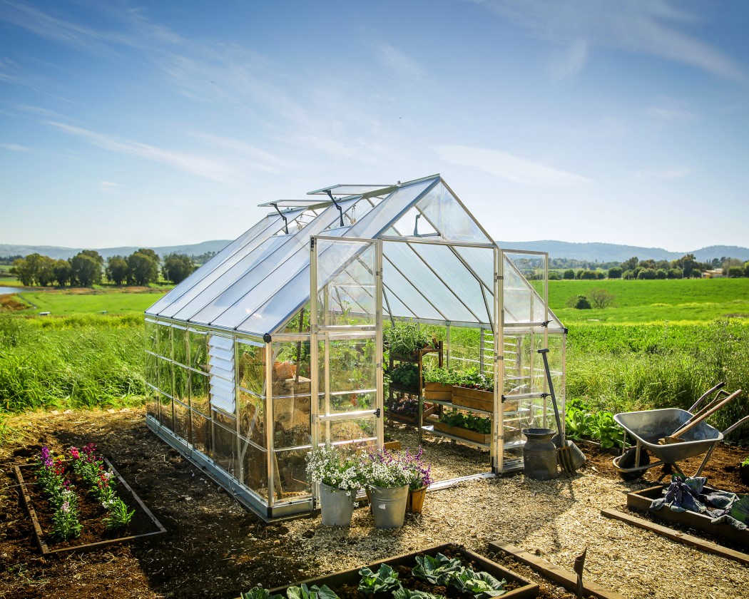 Palram - Canopia Balance 10 x 16 Foot Silver Greenhouse