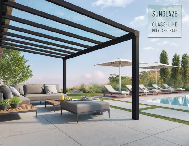 Palram - Canopia 11 x 17 Foot Stockholm Patio Cover