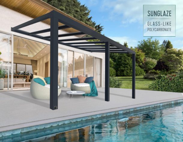 Palram - Canopia 11 x 19 Foot Stockholm Patio Cover