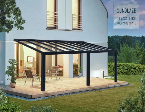 Palram - Canopia 11 x 22 Foot Stockholm Patio Cover