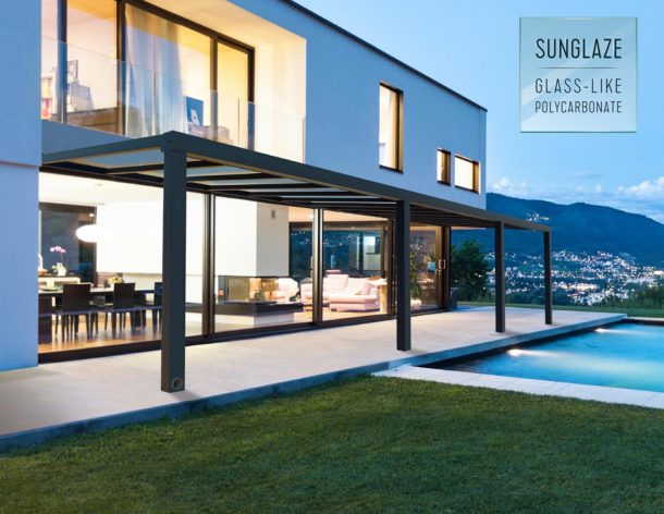 Palram - Canopia 11 x 31 Foot Stockholm Patio Cover