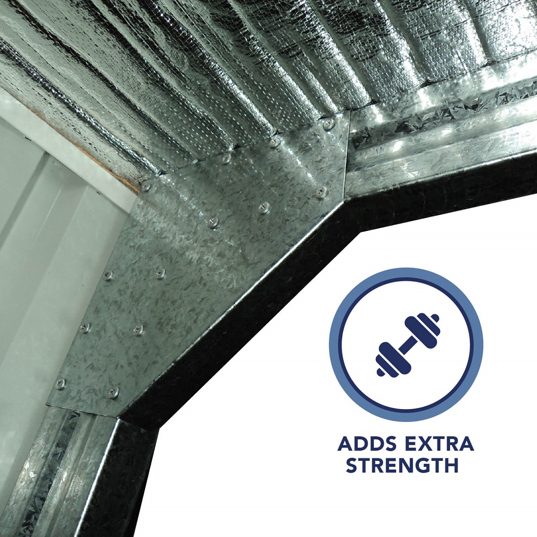 Absco 10 x 7 Foot Snow Support Frame for Garden Sheds