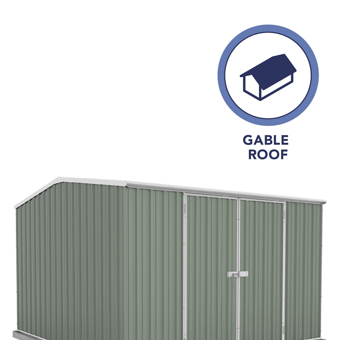 Absco Premier 10 x 10 Foot Metal Storage Shed