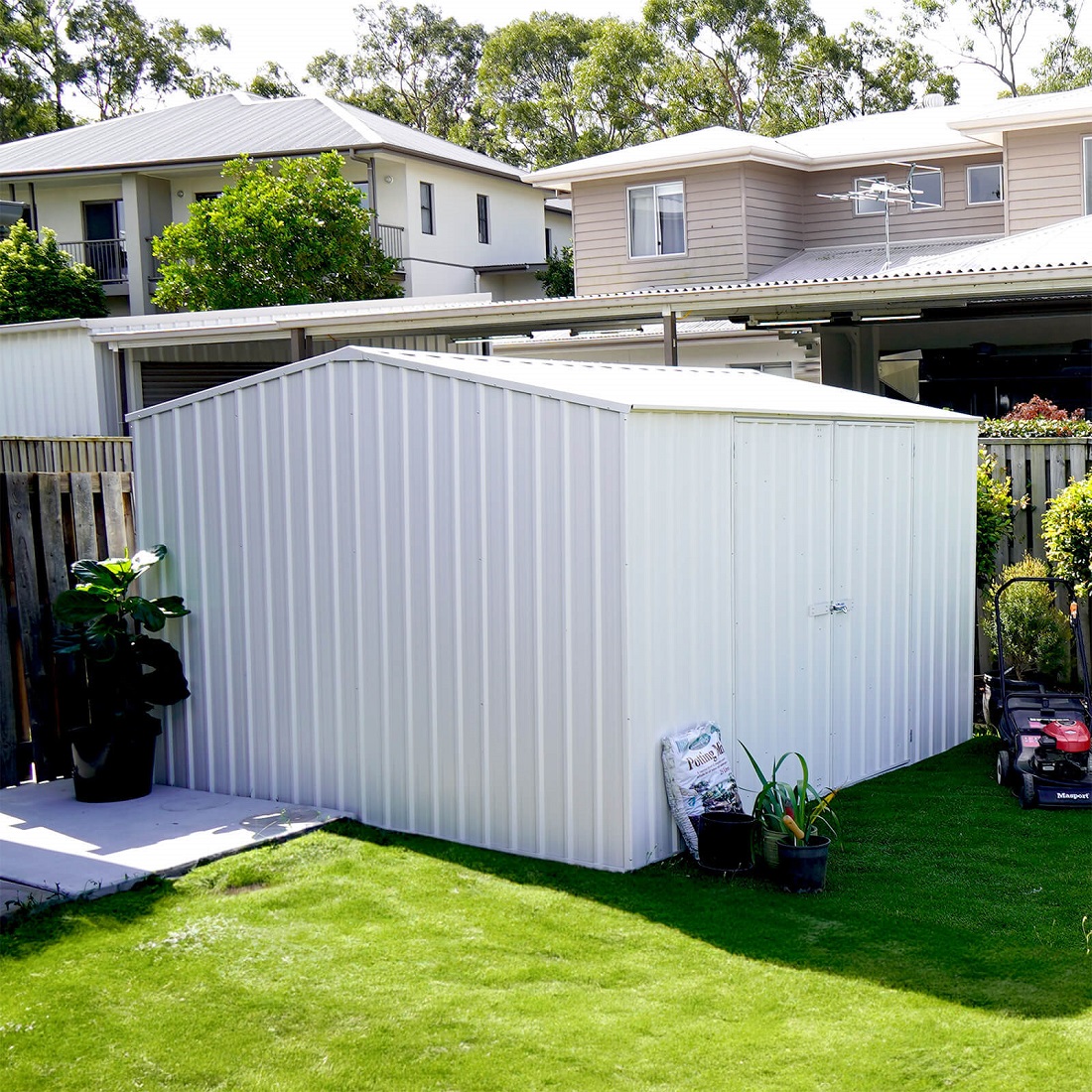 Absco Premier 10 x 10 Foot Metal Storage Shed