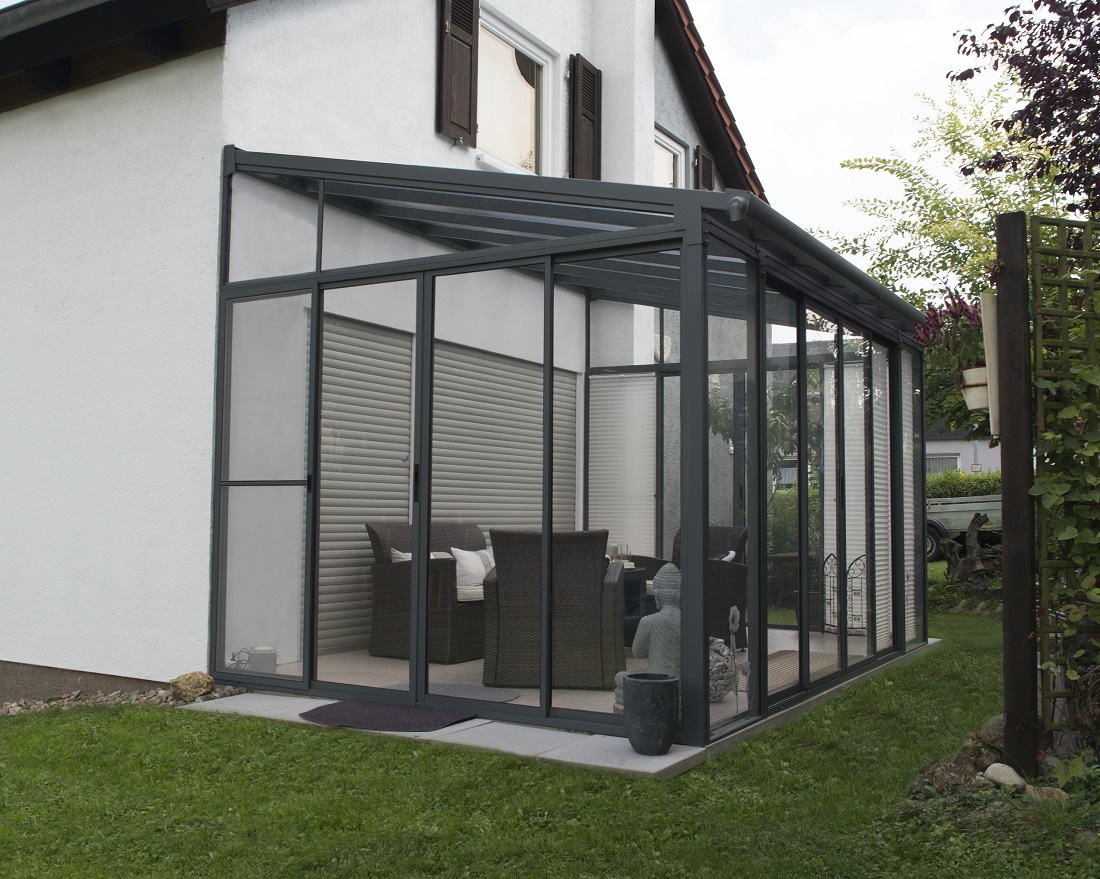 Palram - Canopia 10 x 14 Foot SanRemo Patio Enclosure