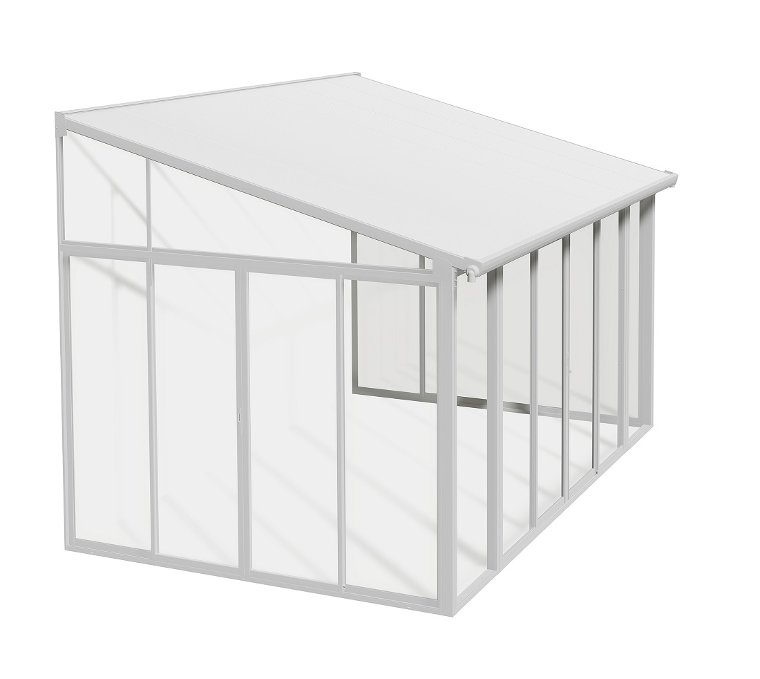 Palram - Canopia 10 x 14 Foot SanRemo Patio Enclosure