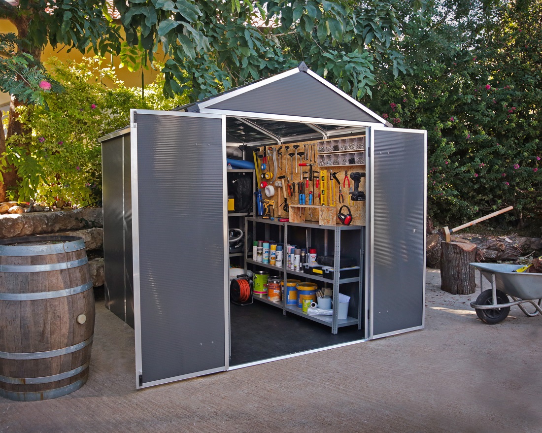 Palram - Canopia 6 x 8 Foot Rubicon Shed