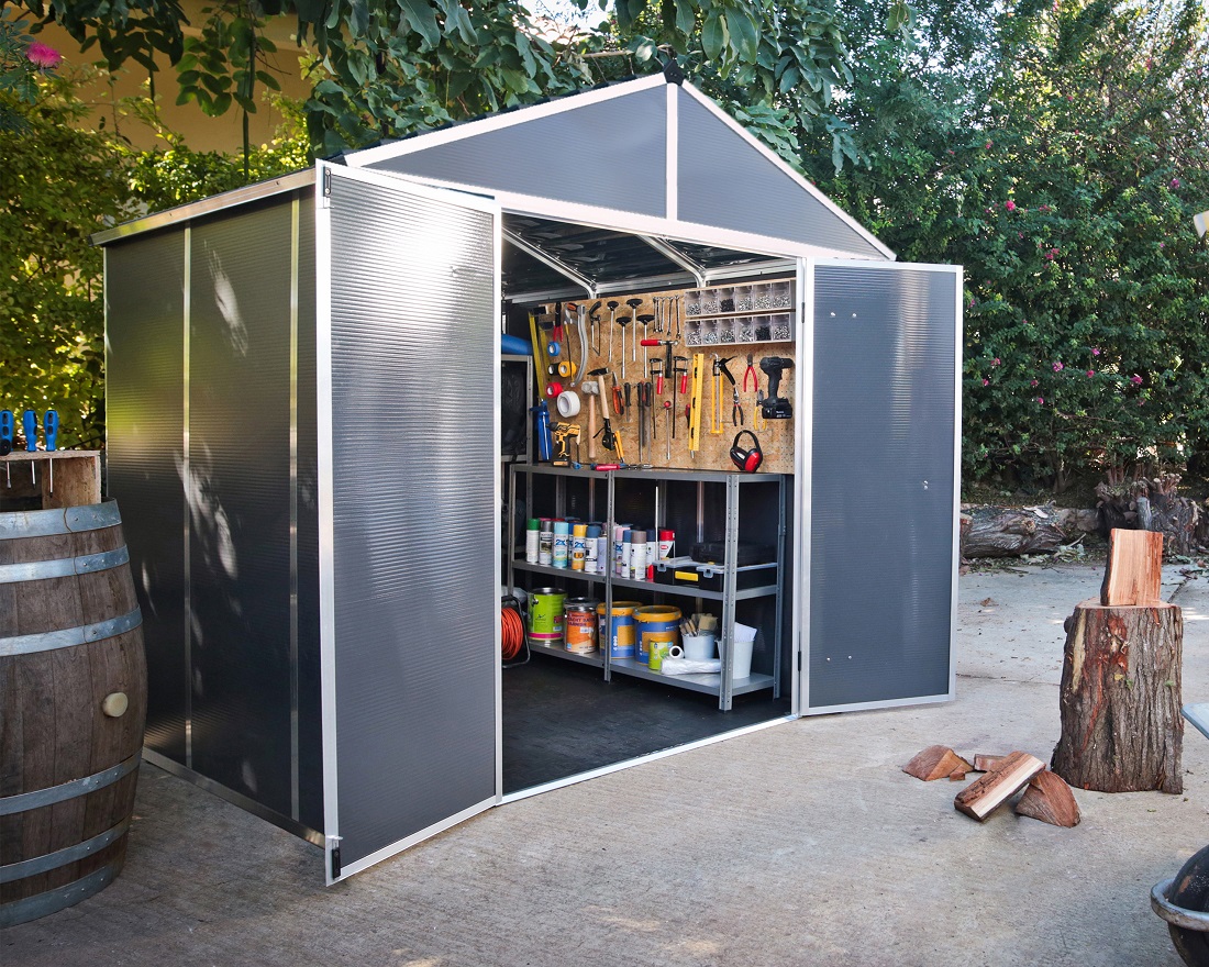 Palram - Canopia 8 x 8 Foot Rubicon Shed