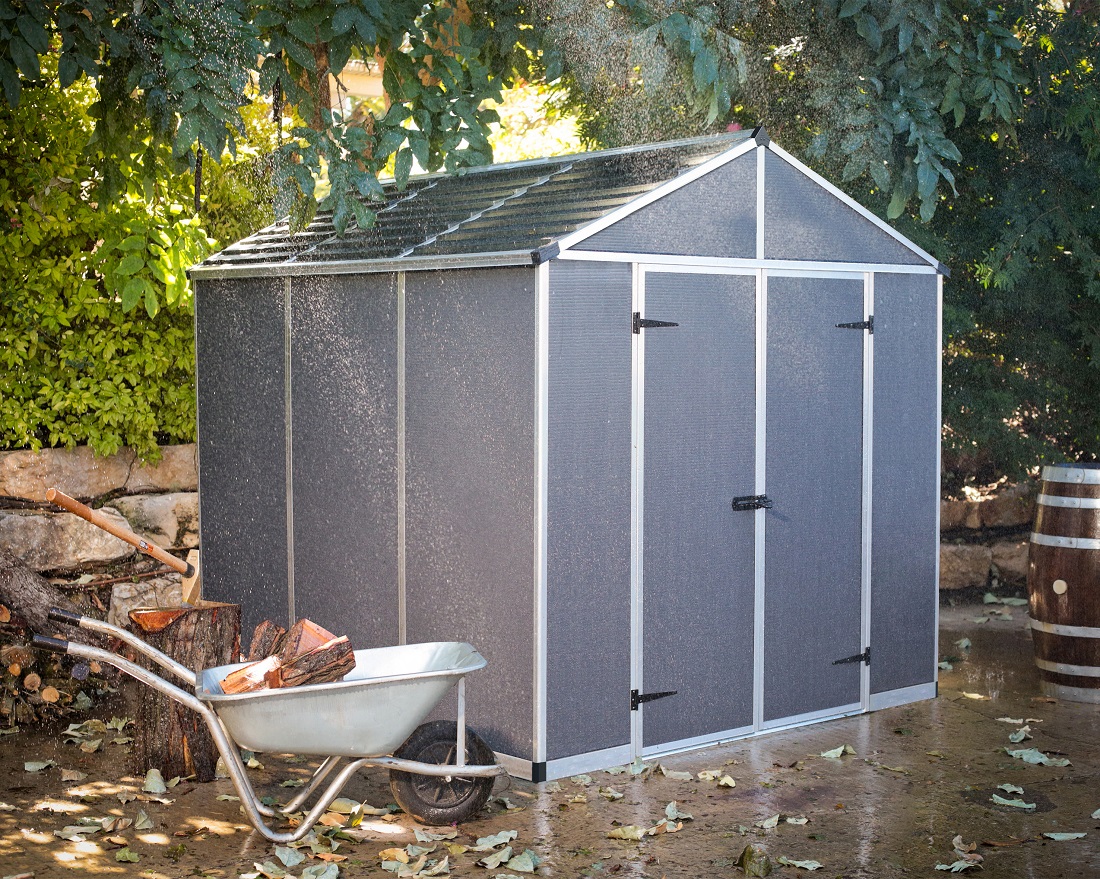 Palram - Canopia 8 x 8 Foot Rubicon Shed