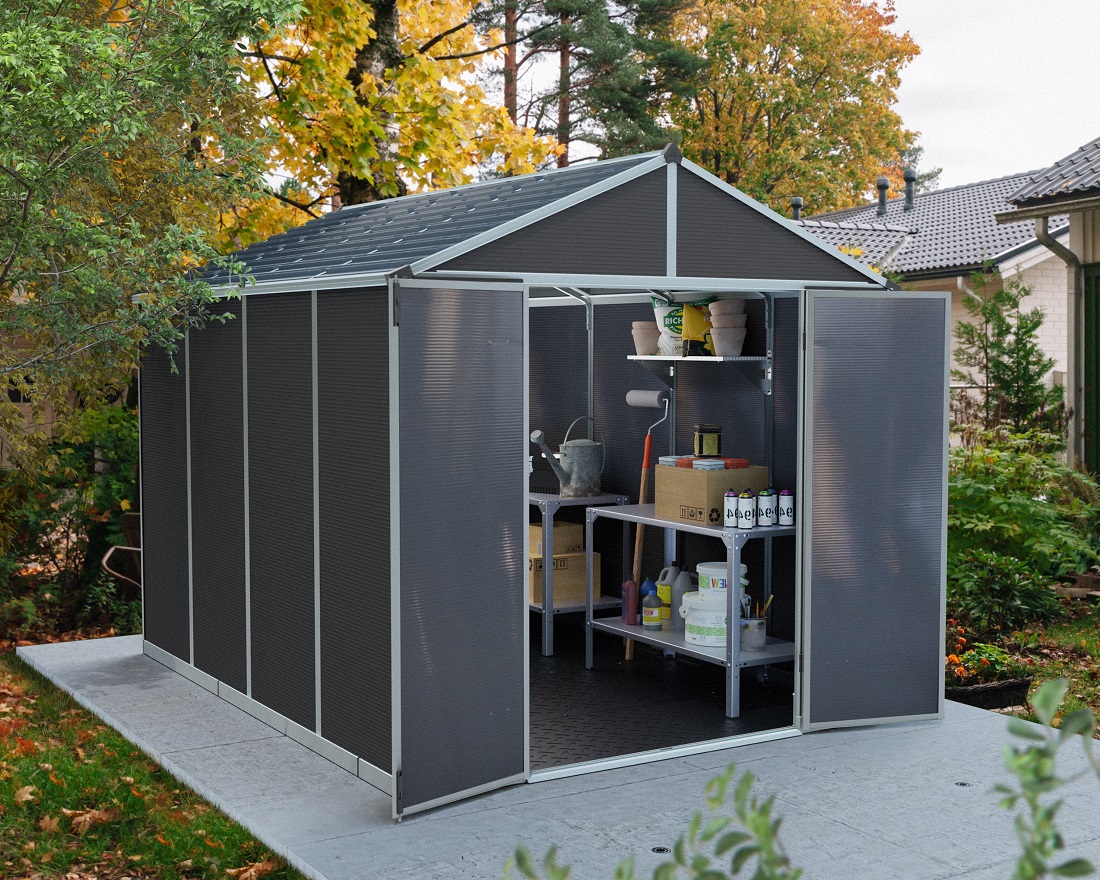 Palram - Canopia 8 x 10 Foot Rubicon Shed