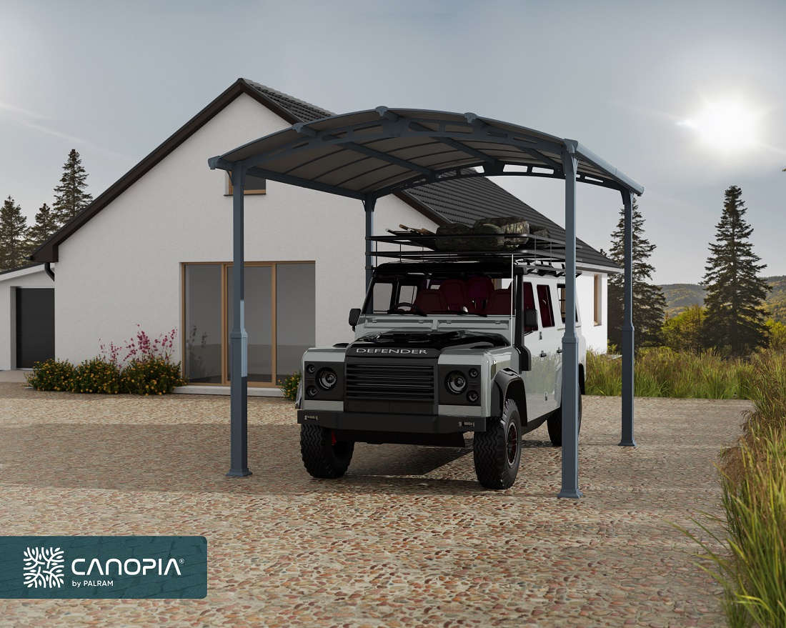 Palram - Canopia 12 x 14 Foot Arcadia Alpine Carport