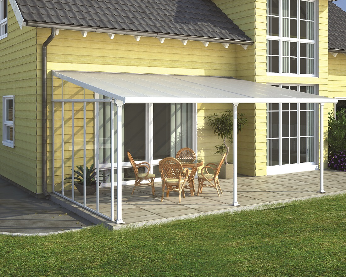 Palram - Canopia 13 Foot Sidewall Kit for Feria Patio Covers